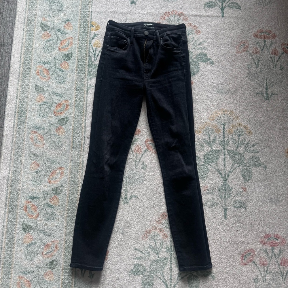 MOTHER Black Jeans